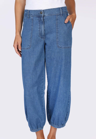 Jeans Eviana light denim - bleached blue