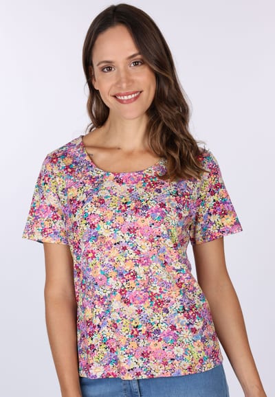 T-Shirt Freida  - cerise